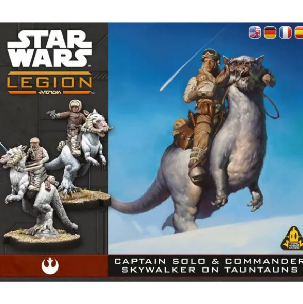 Star Wars: Legion - Captain Solo & Commander Skywalker on Tauntauns (Erw.)