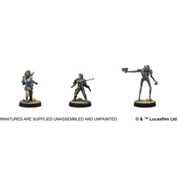 Star Wars: Legion - Cassian Andor, Jyn Erso & K-2SO (Erw.)