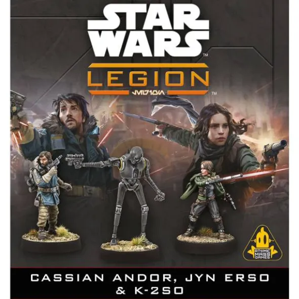 Star Wars: Legion - Cassian Andor, Jyn Erso & K-2SO (Erw.)