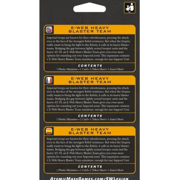 Star Wars: Legion - E-Web Heavy Blaster Team (Erw.)