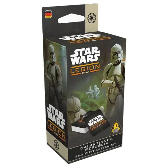 Star Wars: Legion - Galaktische Republik Einheitenkarten-Set (Erw.)