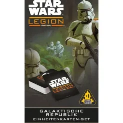 Star Wars: Legion - Galaktische Republik Einheitenkarten-Set (Erw.)