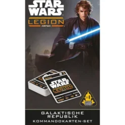 Star Wars: Legion - Galaktische Republik Kommandokarten-Set (Erw.)