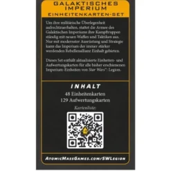 Star Wars: Legion - Galaktisches Imperium Einheitenkarten-Set (Erw.)