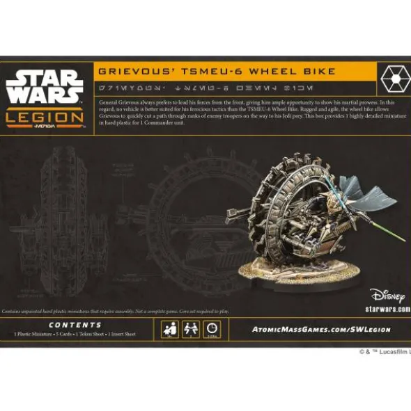 Star Wars: Legion - Grievous’ TSMEU-6 Wheel Bike (Erw.)