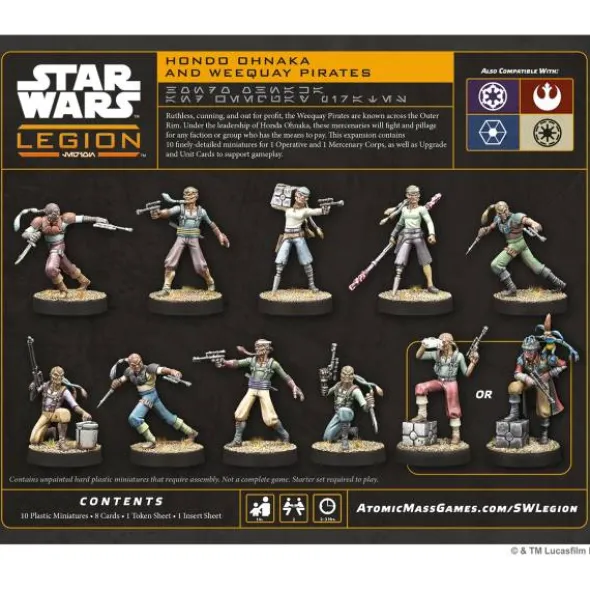 Star Wars: Legion - Hondo Ohnaka and Weequay Pirates (Erw.)