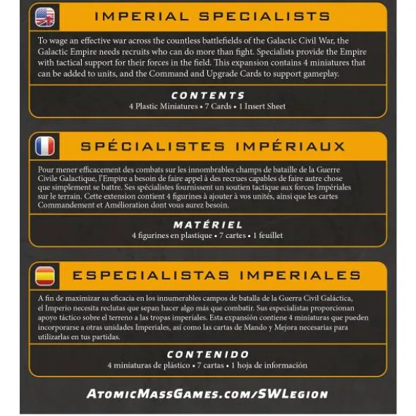 Star Wars: Legion - Imperial Specialists (Erw.)