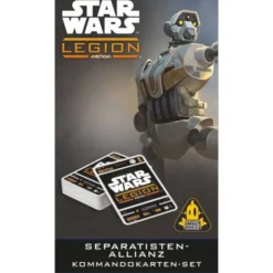Star Wars: Legion - Separatisten-Allianz Kommandokarten-Set (Erw.)