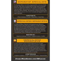 Star Wars: Legion - Separatist Specialists (Erw.)