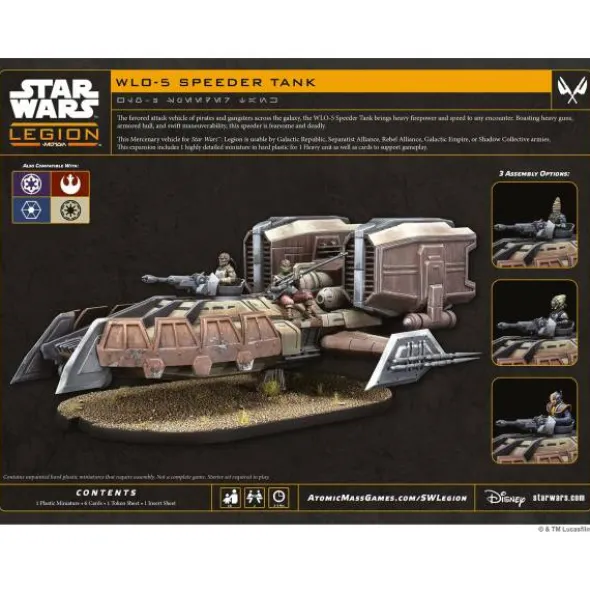 Star Wars: Legion - WLO-5 Speeder Tank (Erw.)