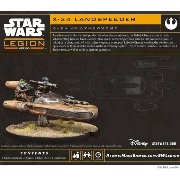 Star Wars: Legion - X-34 Landspeeder (Erw.)