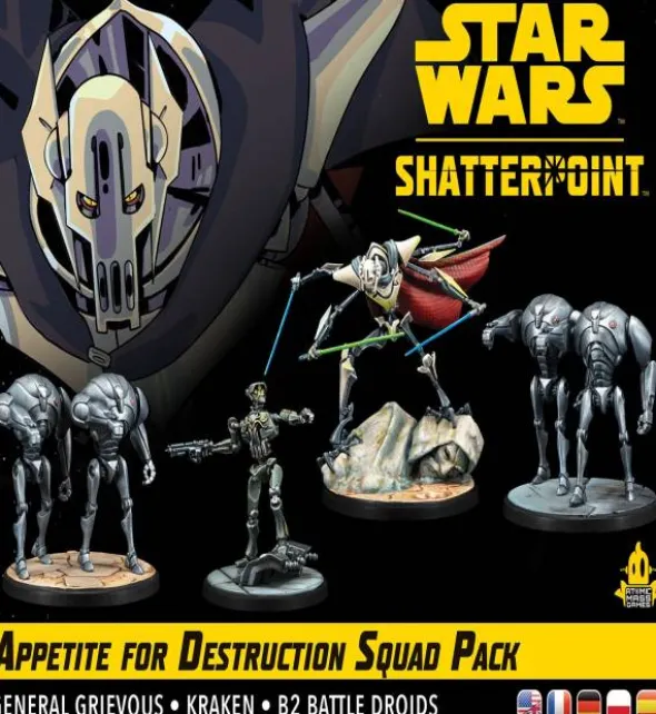 Star Wars: Shatterpoint - Appetite for Destruction Squad Pack („Hunger auf Zerstörung“) (Erw.)