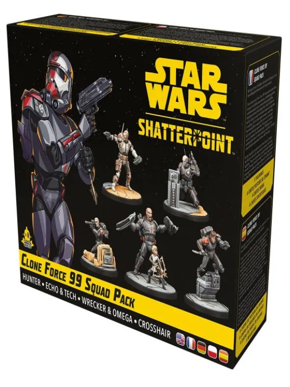Star Wars: Shatterpoint - Clone Force 99 Squad Pack (Erw.)