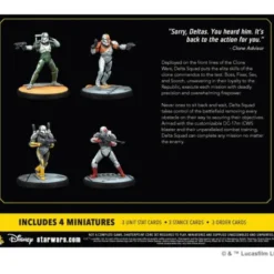 Star Wars: Shatterpoint - Delta Squad, Form Up Squad Pack (Erw.)