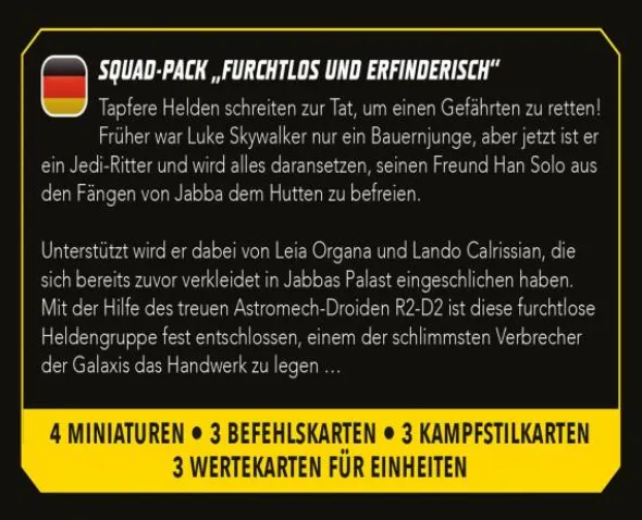 Star Wars: Shatterpoint - Fearless and Inventive Squad Pack (“Furchtlos und erfinderisch”) (Erw.)
