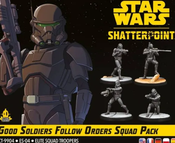 Star Wars: Shatterpoint - Good Soldiers Follow Orders Squad Pack („Gute Soldaten folgen Befehlen“) (