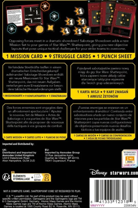 Star Wars: Shatterpoint - Sabotage Showdown Mission Pack (Erw.)