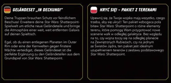 Star Wars: Shatterpoint - Take Cover Terrain Pack (Geländeset „In Deckung!“)