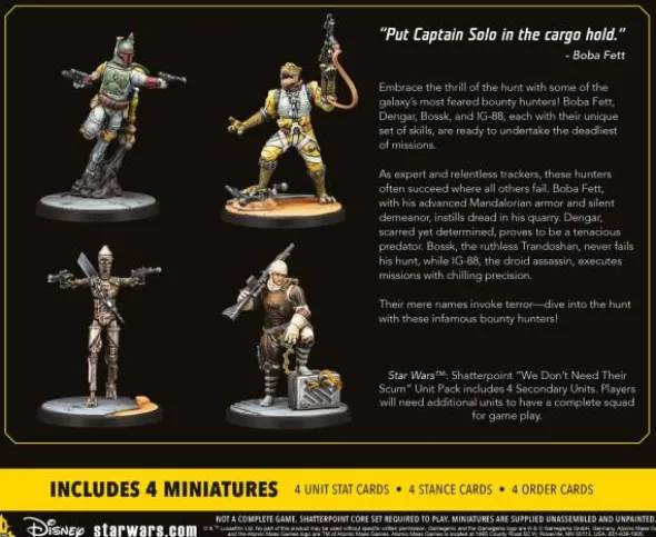 Star Wars: Shatterpoint - We Don’t Need Their Scum Squad Pack (Erw.)
