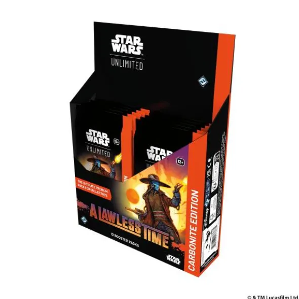 Star Wars: Unlimited - A Lawless Time (Carbonite Booster Display)