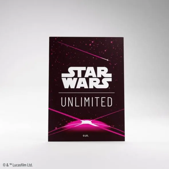Star Wars: Unlimited Art Sleeves - Card Back Magenta