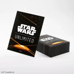 Star Wars: Unlimited Art Sleeves - Card Back Orange