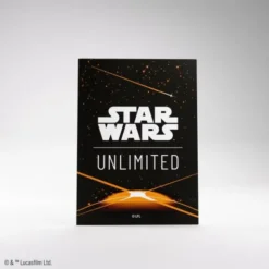 Star Wars: Unlimited Art Sleeves - Card Back Orange