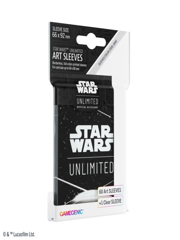 Star Wars: Unlimited Art Sleeves - Card Back White