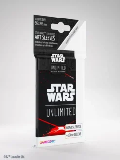 Star Wars: Unlimited Art Sleeves - Space Red (Einzelartikel)