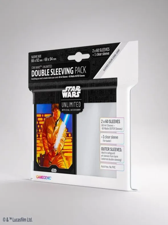 Star Wars: Unlimited Art Sleeves Double Sleeving Pack - Luke Skywalker (Einzelartikel)
