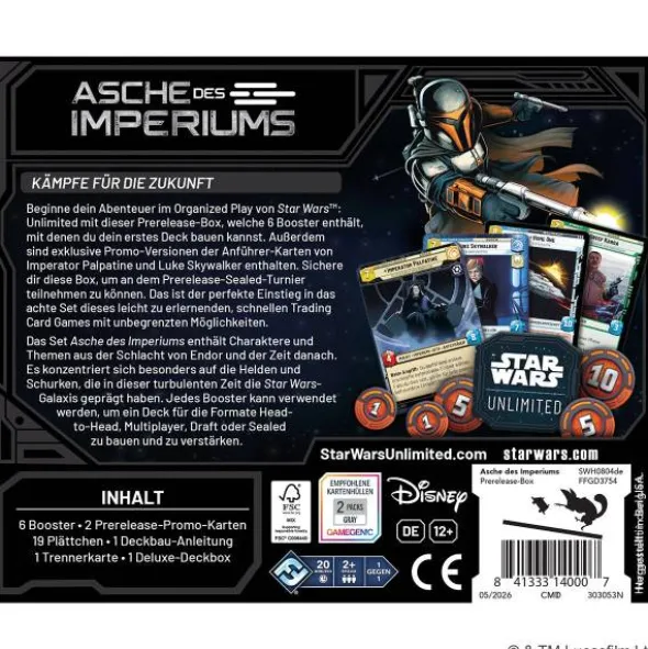 Star Wars: Unlimited - Asche des Imperiums (Prerelease-Box)