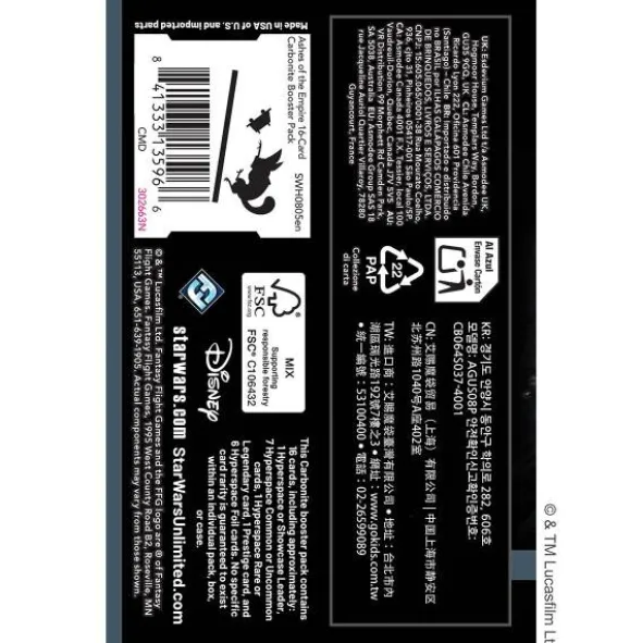 Star Wars: Unlimited - Ashes of the Empire (Carbonite Booster Display) (engl.)