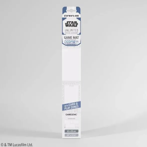 Star Wars: Unlimited Game Mat - Unlimited Pattern White
