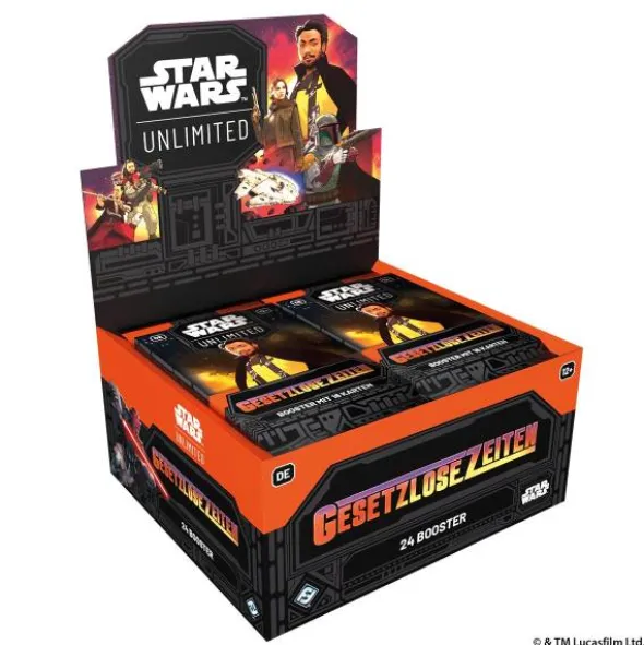 Star Wars: Unlimited - Gesetzlose Zeiten (Booster-Display)