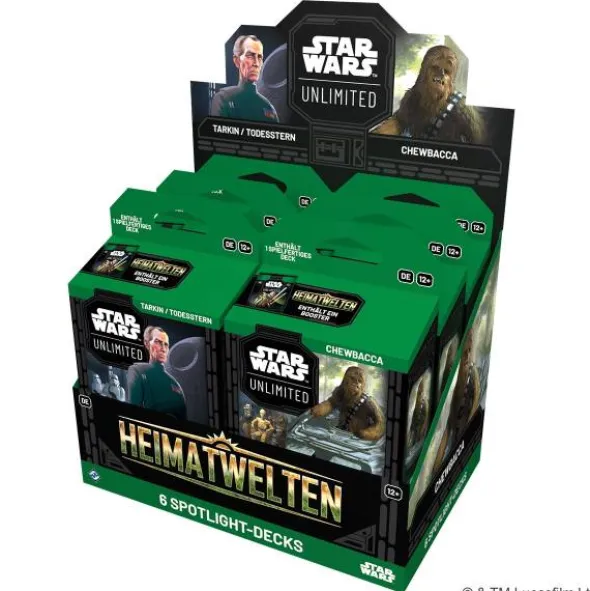Star Wars: Unlimited - Heimatwelten (Spotlight-Decks Chewbacca/Großmoff Tarkin)
