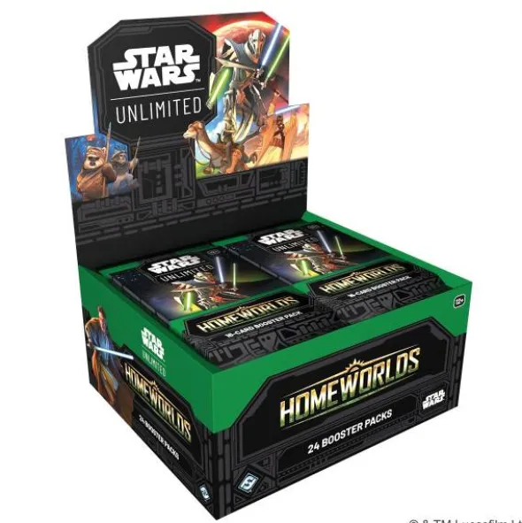Star Wars: Unlimited - Homeworlds (Booster-Display) (engl.)