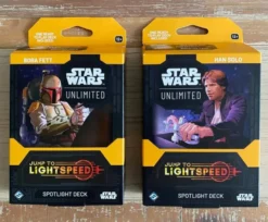 Star Wars: Unlimited - Jump to Lightspeed (Boba Fett and Han Solo Spotlight-Decks) (engl.)