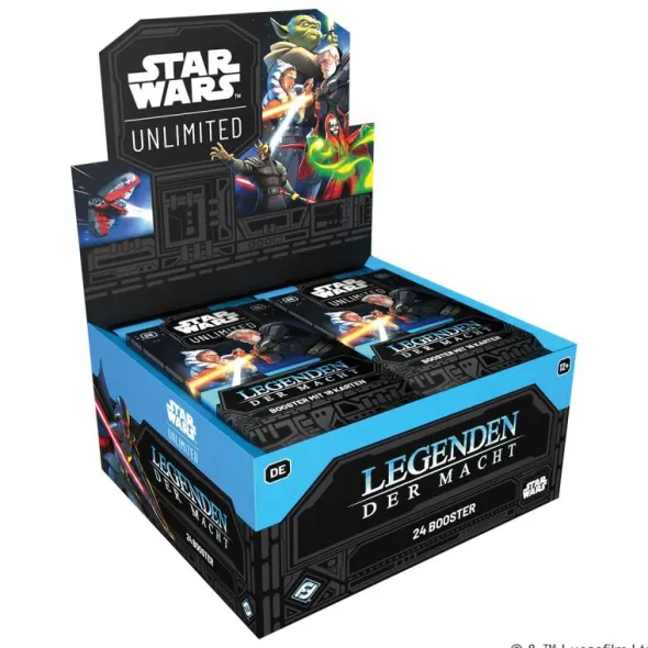 Star Wars: Unlimited - Legenden der Macht (Booster-Display)