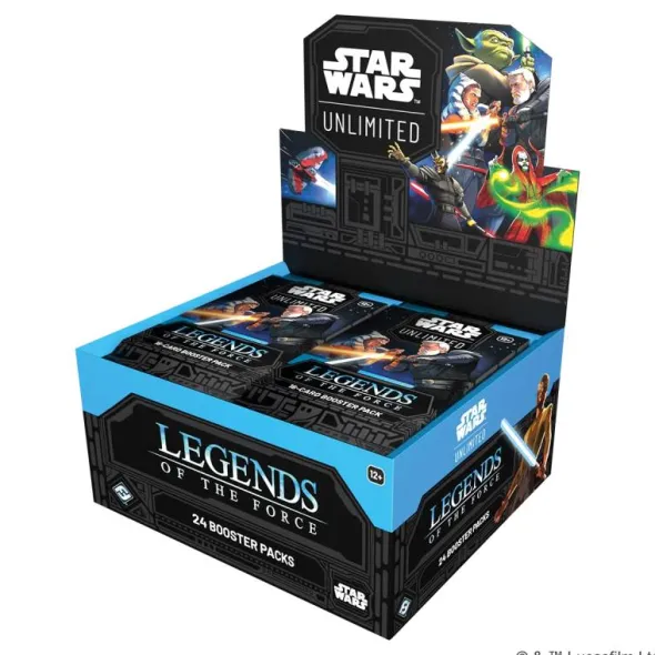 Star Wars: Unlimited - Legends of the Force (Booster-Display)