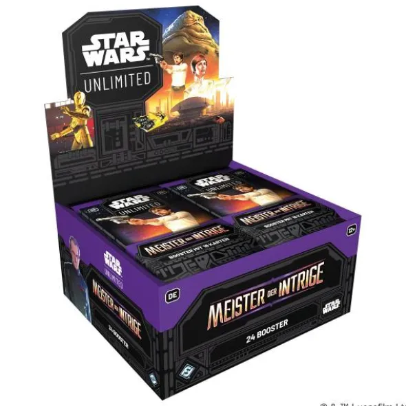 Star Wars: Unlimited - Meister der Intrige (Booster-Display)