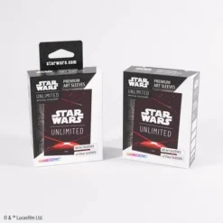 Star Wars: Unlimited Premium Art Sleeves Card Back Red