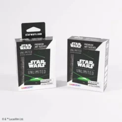 Star Wars: Unlimited Premium Art Sleeves - Card Back Green