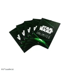 Star Wars: Unlimited Premium Art Sleeves - Card Back Green
