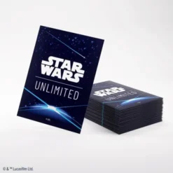 Star Wars: Unlimited Premium Art Sleeves Card Back Blue