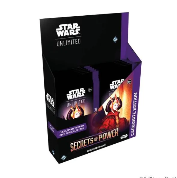 Star Wars: Unlimited - Secrets of Power (Carbonite Booster Display) (engl.)