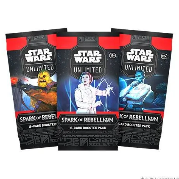 Star Wars: Unlimited - Spark of Rebellion (Booster-Display) (engl.)