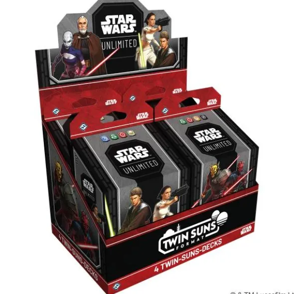 Star Wars: Unlimited - 2026 Twin Suns (4 Twin-Suns-Decks) (deutsch)
