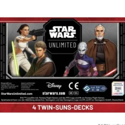 Star Wars: Unlimited - 2026 Twin Suns (4 Twin-Suns-Decks) (deutsch)