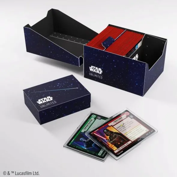Star Wars: Unlimited Twin Sun Soft Crate - Card Back Blue