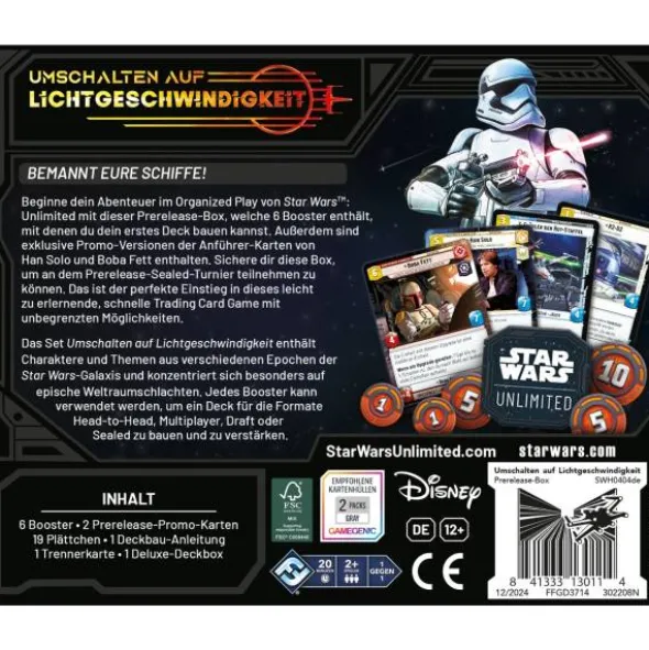 Star Wars: Unlimited - Umschalten auf Lichtgeschwindigkeit (Prerelease-Box)